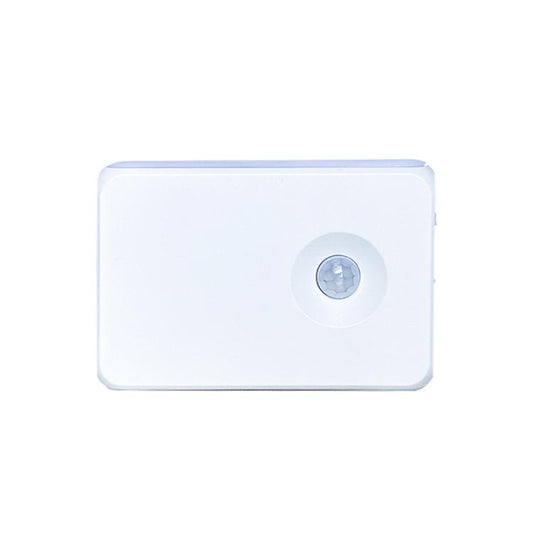 Backlit Magnetic Motion Sensor Night Light LED Wall Sconce Rechargeable Hallway Lamp, Warm Light, RGB Light