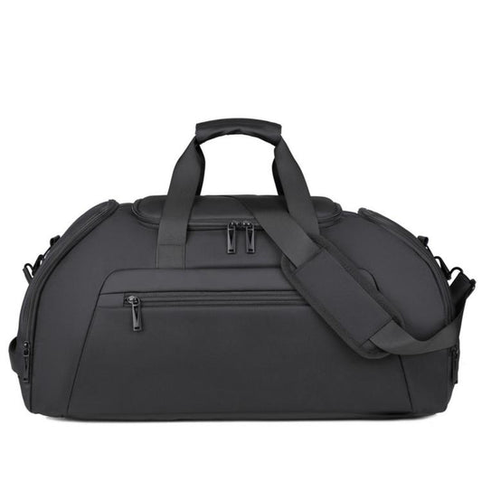 REMOID T18 large gym duffle bag in dark fabric with top handle and shoulder strap.