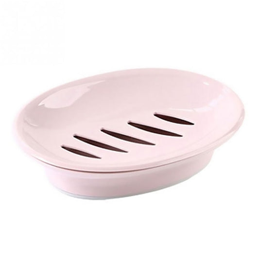 Double Lattice Home Bathroom Soap Dish Box Case Holder Container