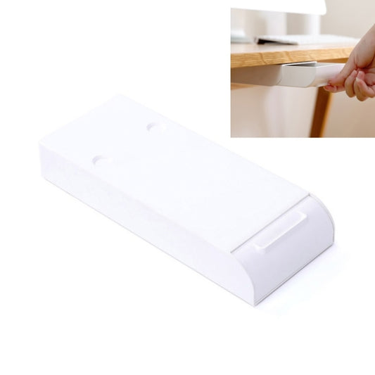 Home Bottom Drawer Storage Box Student Stationery Box Desk Hidden Paste Debris Storage Box