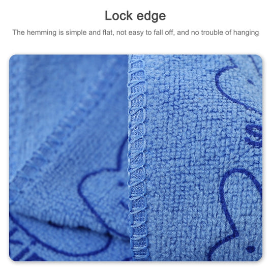25*50cm Cute Baby Kid Towel Face Microfiber Absorbent Drying Bath Beach Towel Washcloth Swimwear Baby Towel Cotton Kids Towel, 25x50cm