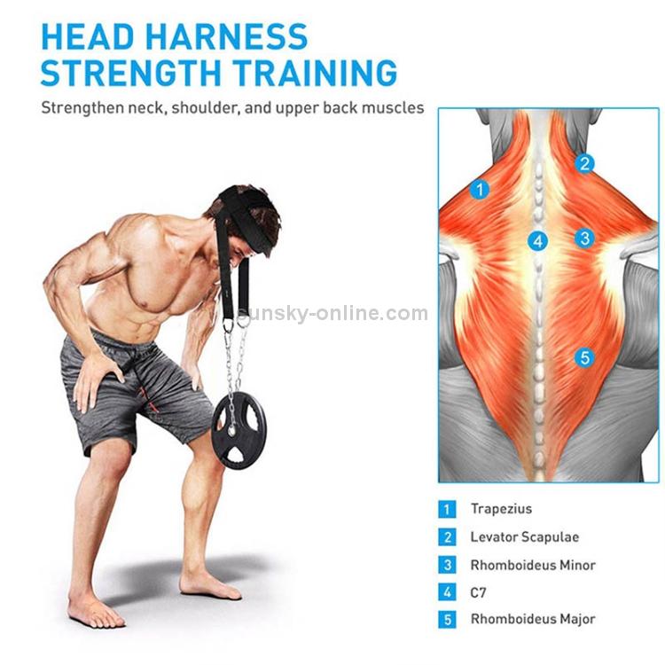 Head and Neck Trainer Shoulder Weight-bearing Strength Trainer, Head and Neck Strength Trainer