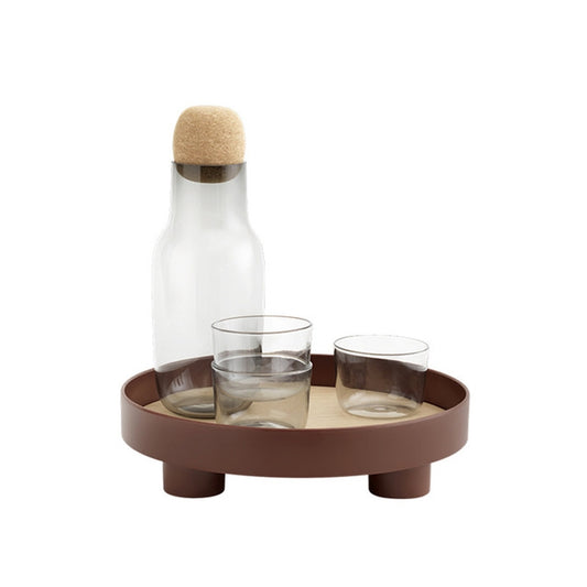 Multifunctional Storage Fruit Tay Cup Perfume Debris Desktop Decoration Plate Tray