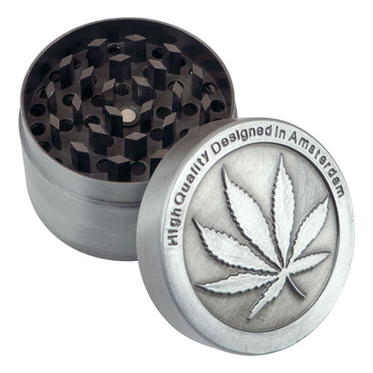 Weed Grinder Metal Stainless Steel Maple leaf Type Herbal Herb Tobacco Grinder, 30MM 3 laryers, 40MM 4 laryers, 50MM 4 laryers