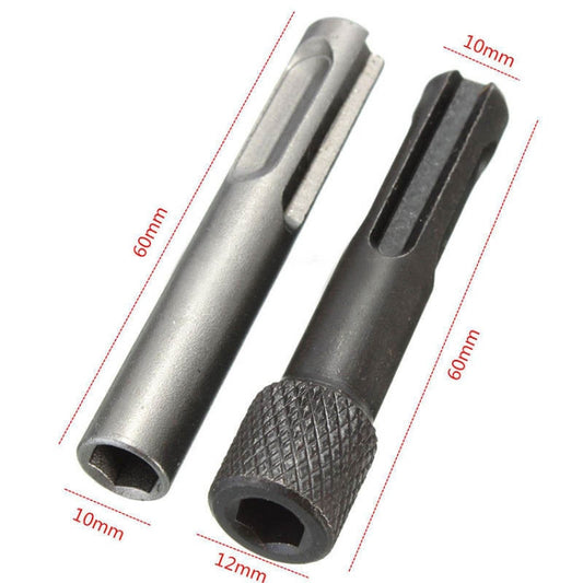 2 PCS / Set SDS Handle Electric Hammer Conversion Hex Shank Post, 2 PCS / Set Hex Shank Post