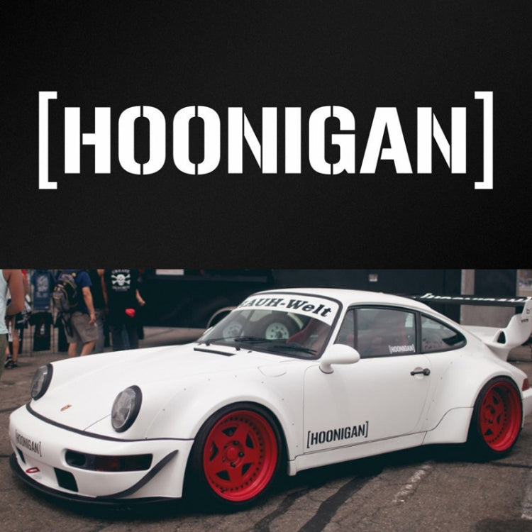 HOONIGAN Car Sticker Vinyl Auto Window Decal, HOONIGAN