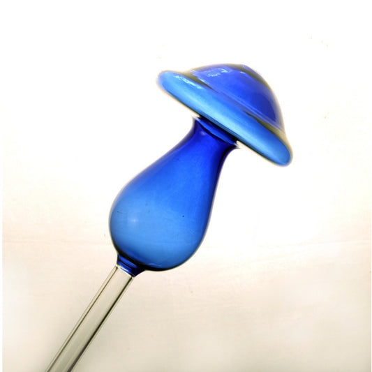 Mushroom Shape House Plants Flowers Water Feeder Automatic Self Watering Clear Glass Devices