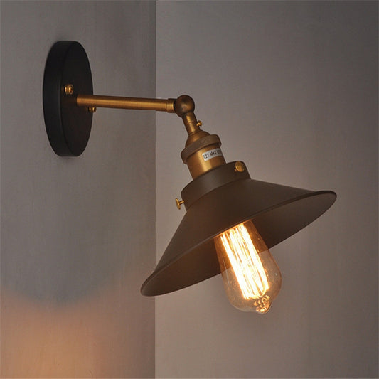 Retro Bar Aisle Staircase Balcony Engineering LED Wall Lamp, 22cm, 24cm, 26cm, 30cm