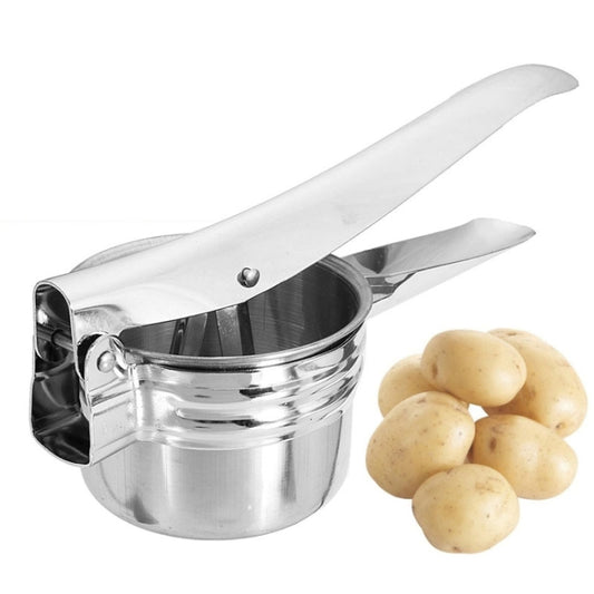 Potato Fruit Vegetable Manual Press Juicer Stainless Steel Crusher Squeezer, Manual Press Juicer