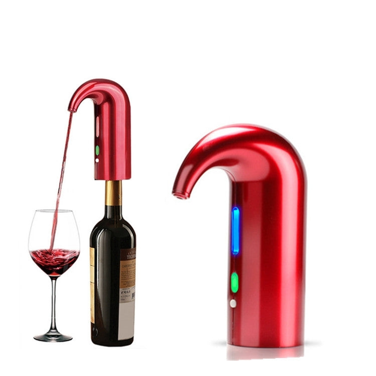 Red Wine USB Rechargeable Quick Decanter Intelligent Wine Decanter, White, Black, Red