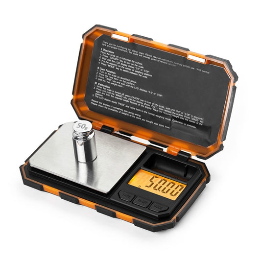 Mini Precision Digital Scales for Gold Sterling Silver Jewelry, English Version 200g/0.01g, English Version 50g/0.001g
