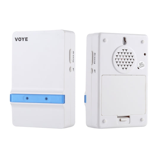 Wireless doorbell receiver and remote back panels, white units with grille and ports