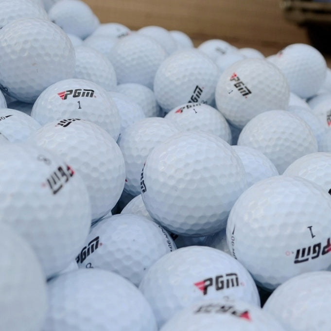 PGM Outdoor Sport Golf Game Training Match Competition Rubber Three Layers Ball, Three Layers