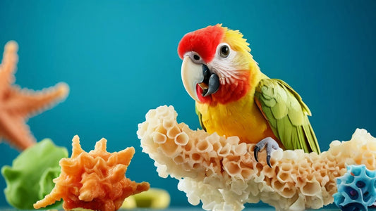 Unleashing Fun: The Benefits of the Parrot Squid Cuttlefish Bone Loofah Cornflake Bite Toy