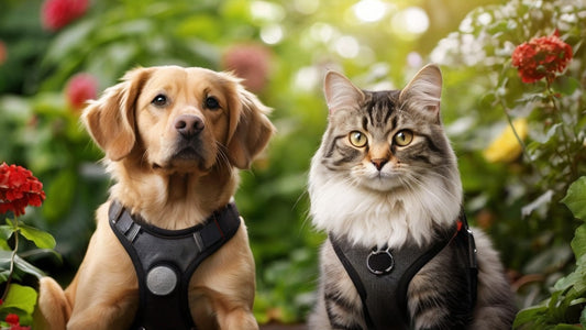 harnesses, leashes, collars, GPS tracker