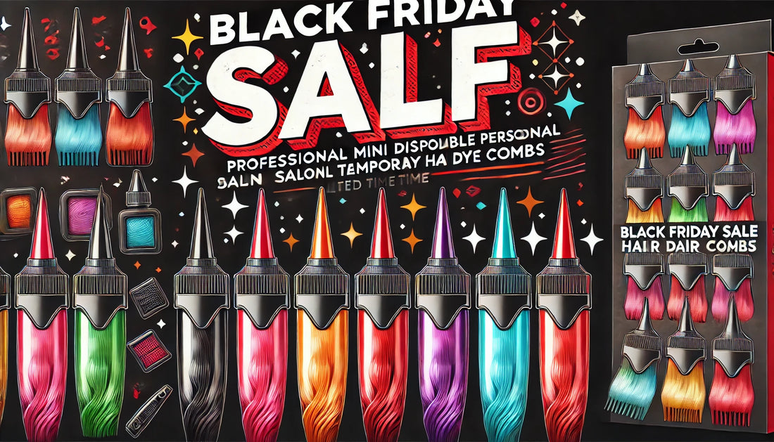 Transform Your Look Instantly: Grab These Mini Hair Dye Combs This Black Friday!