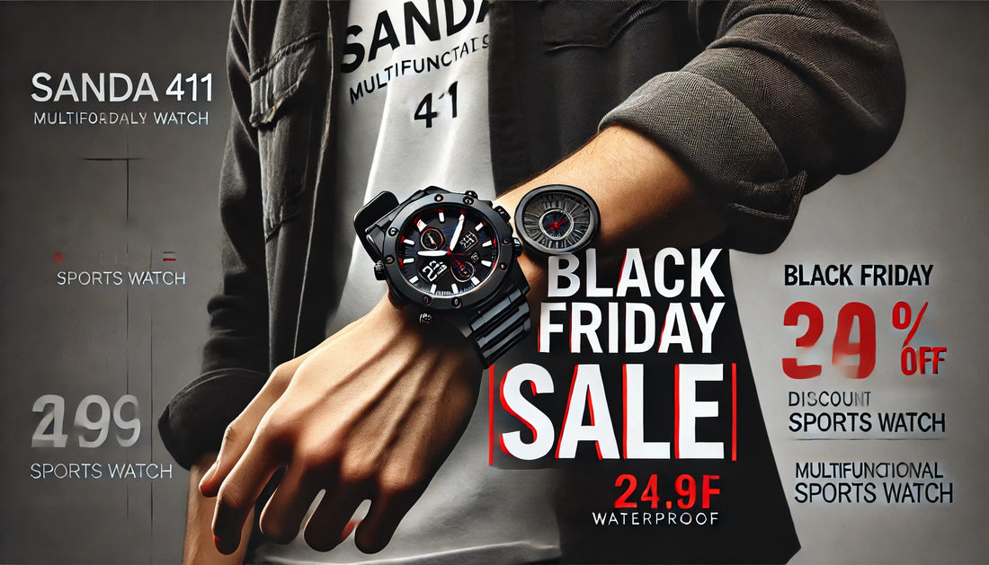 Score Big on Black Friday: The Ultimate Deal on the SANDA 411 Multifunctional Sports Watch