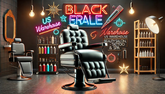 Upgrade Your Salon for Less: Black Friday Deal on the Ultimate Reclining Barber Chair!