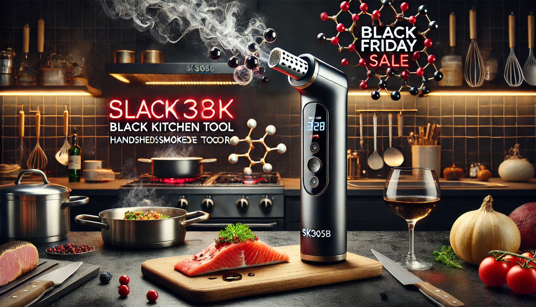 Unleash Culinary Creativity: Transform Your Dishes with the SK305B Handheld Smoke Detector This Black Friday!