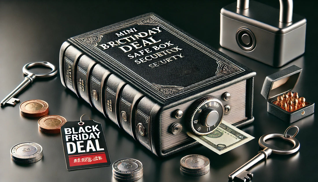 Secure Your Valuables This Black Friday: Mini Dictionary Safe Box Book with Secret Lock