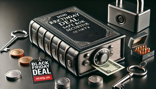 Secure Your Valuables This Black Friday: Mini Dictionary Safe Box Book with Secret Lock