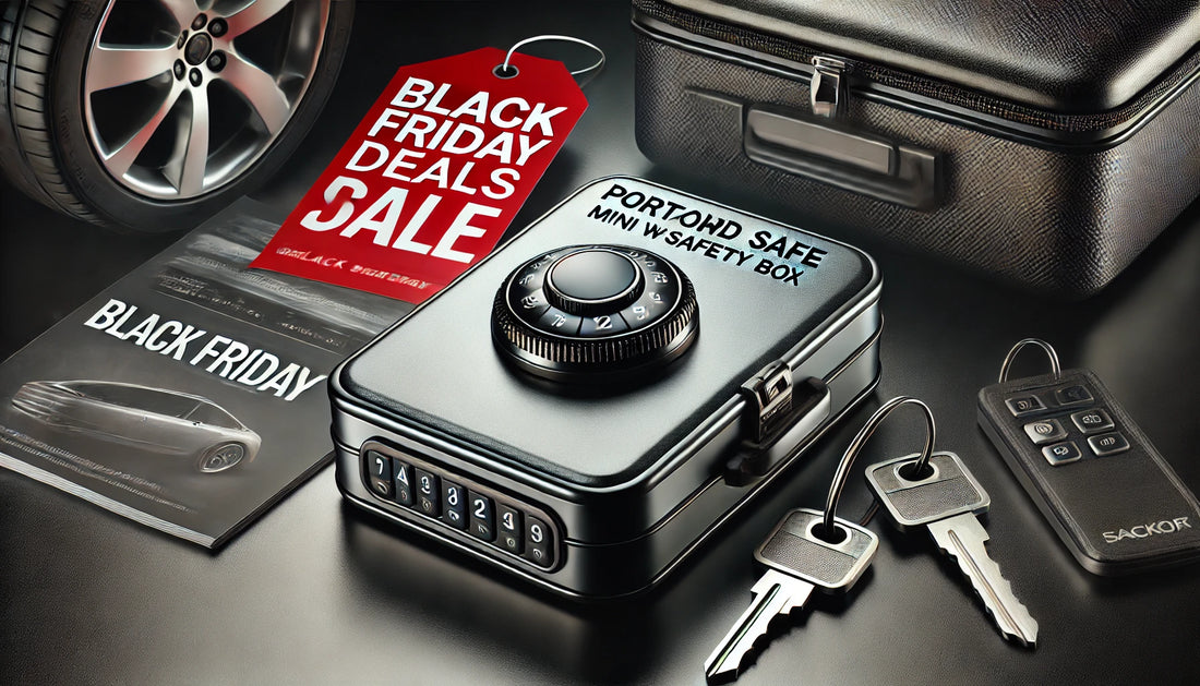 Secure Your Valuables On-the-Go: Black Friday Deal on the Portable Password Safe Mini Car Safety Box