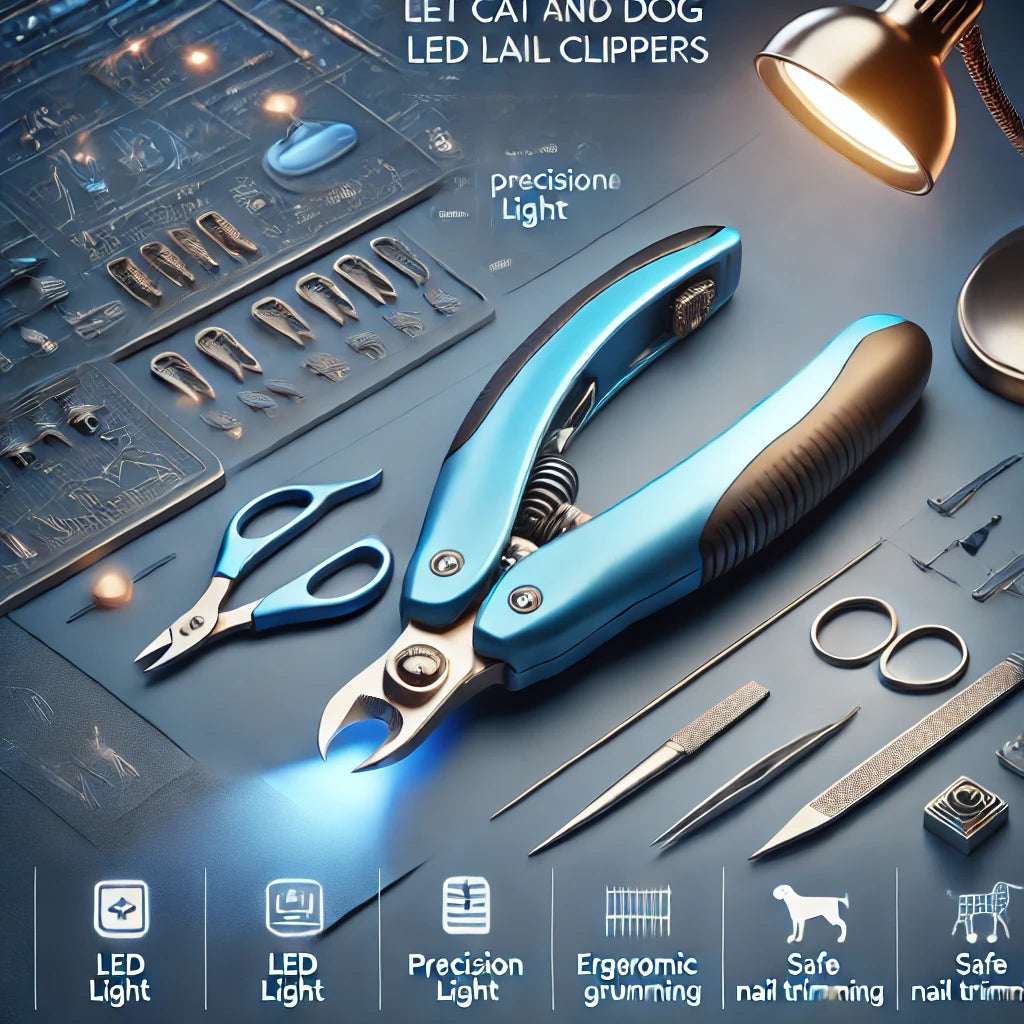 Illuminate Your Pet's Grooming Routine: The Benefits of LED Light Nail Clippers for Cats and Dogs