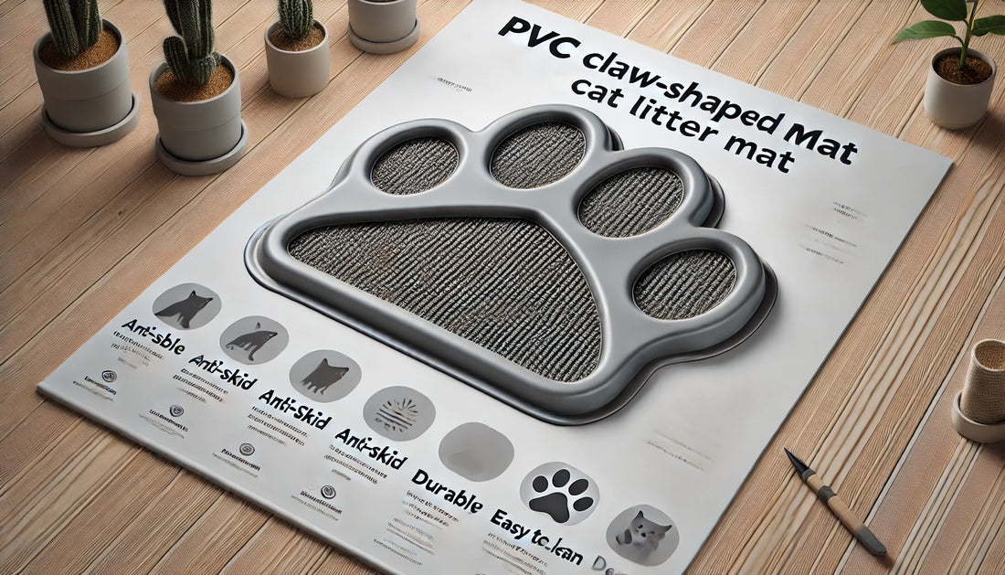 Say Goodbye to Messy Floors: The Ultimate Guide to the PVC Claw-Shaped Cat Litter Mat