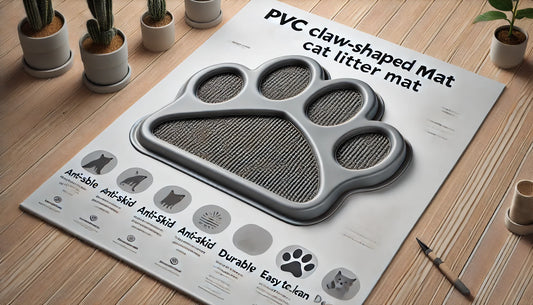 Say Goodbye to Messy Floors: The Ultimate Guide to the PVC Claw-Shaped Cat Litter Mat