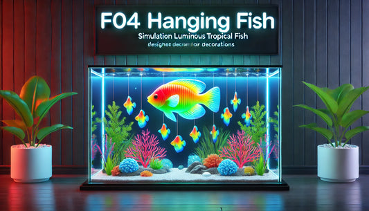 Transform Your Aquarium with Luminous Hanging Fish: The Perfect Blend of Style and Serenity