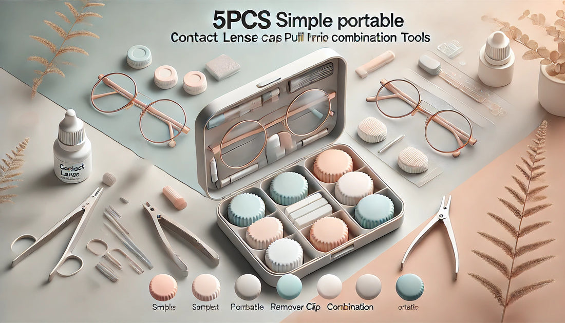 Everything You Need to Know About the 5PCS Portable Contact Lens Care Set: Convenience, Hygiene, and Comfort