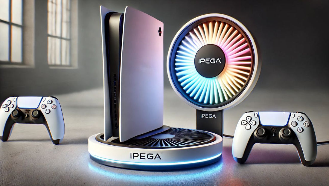 Sony PS5 Slim IPEGA Universal Game Console Vertical Cooling Base Holder: Optimal cooling station for gaming comfort