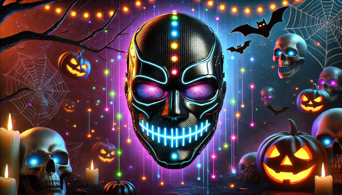 Light Up Halloween: The Ultimate Custom Face Change LED Mask