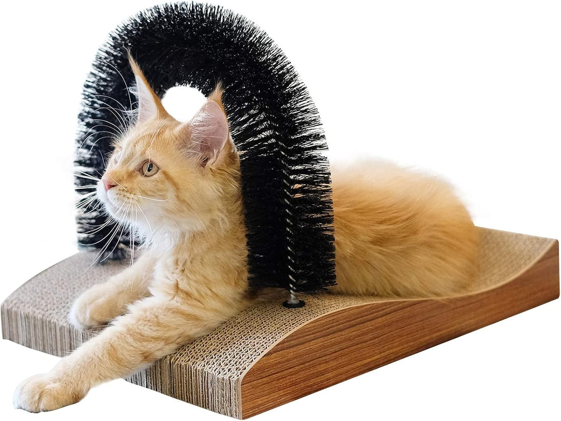 Dual-Action Delight: A Deep Dive into the Cat Hair Brush Scrubber and Dog Thick Arch Scratching Toy
