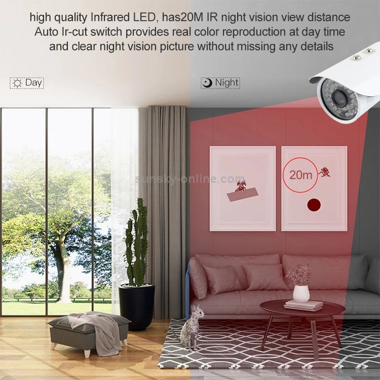 Ultimate Surveillance Solution: Unveiling the CMOS 420TVL 6mm Lens Metal Infrared Camera with 20m IR Range
