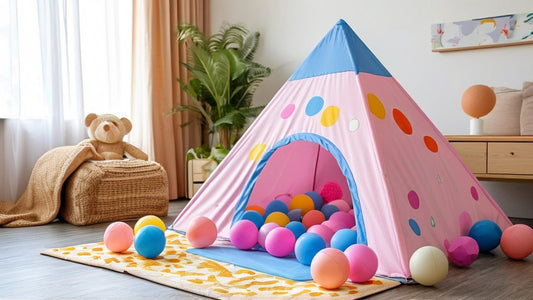 Create a Magical Play Space: The Ultimate Guide to the Household Children’s Play Tent with Ocean Balls & Mat