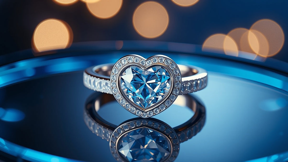 Celebrate Love and Elegance with the Women’s Heart Pattern Diamond Ring