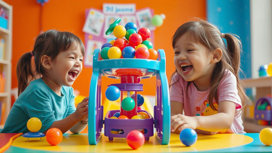 Endless Fun for Kids: Mini Grabbing Ball Machine & Twister Toys – Perfect for Playtime!