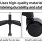 Ergonomic mesh office chair with flip-up armrests and five-star base
