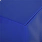 Foam play blocks, dark blue cube corner seam