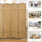 Four-panel folding room divider screen, shown upright as privacy partition