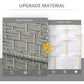 Gray polypropylene woven panel with light frame strips, shown in material close-up