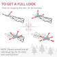 Artificial Christmas tree branches spread and shaped for a fuller appearance
