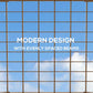 Brown wooden pergola frame with evenly spaced cross beams across the panels