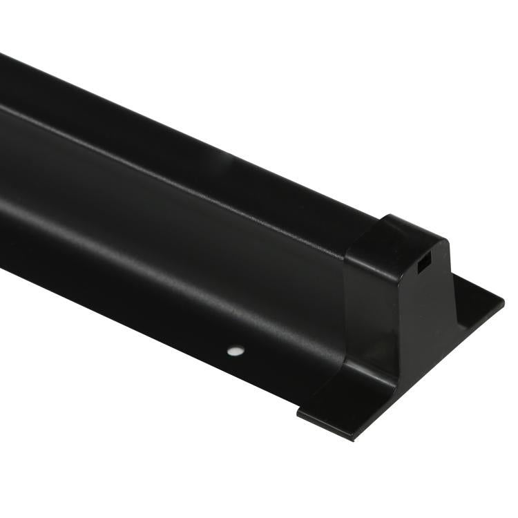 Black base support component for cantilever patio umbrella stand