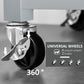 Kitchen island caster wheels with two brakes and smooth rolling, universal swivel
