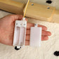 White battery box and wiring for the plush rocking horse