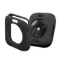 Black TPU watch case with raised lens cover and curved screen protector, 40mm