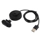 Black charging dock base with charging cradle and USB power cable
