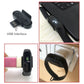 Black charging dock showing USB interface and cradle charging position
